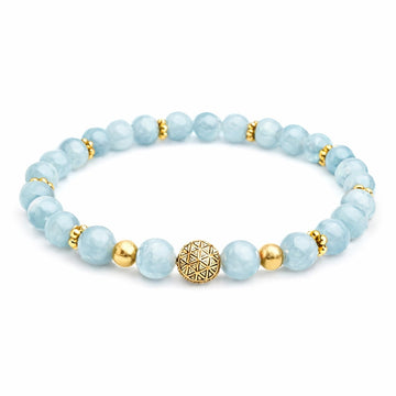 Bracelet - Cascade Langevin - Aigue-Marine