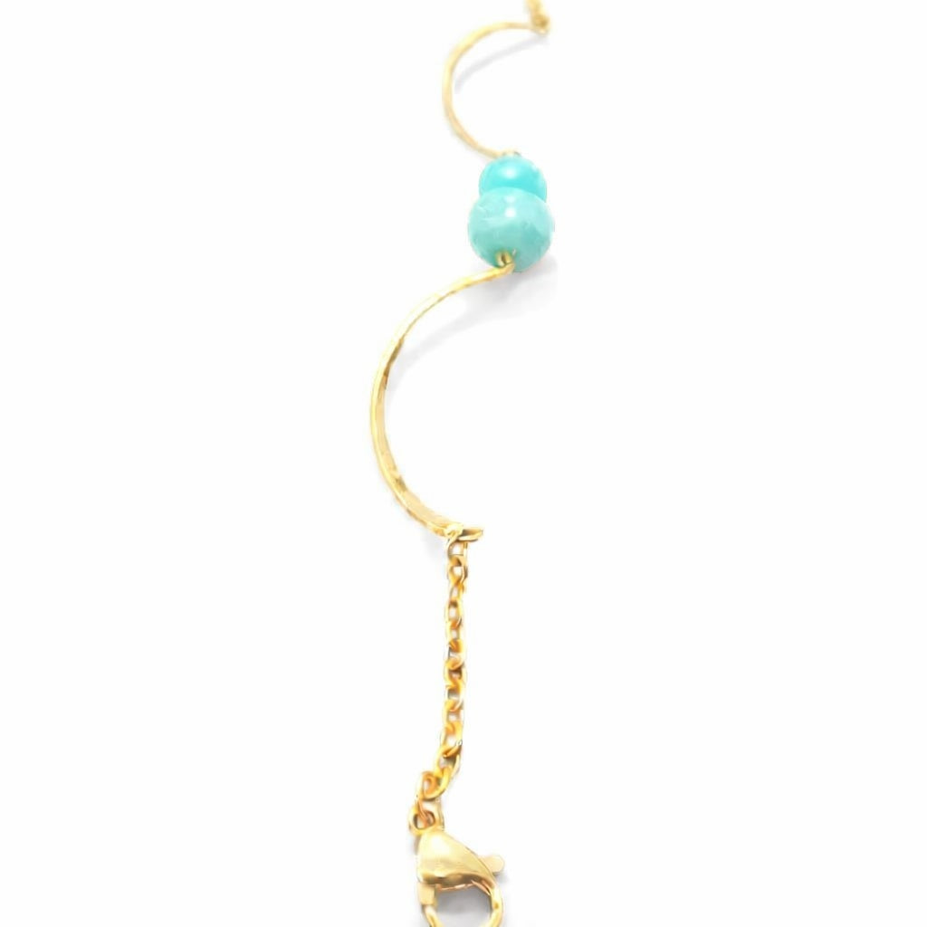 Bracelet torsade - Ermitage - Amazonite