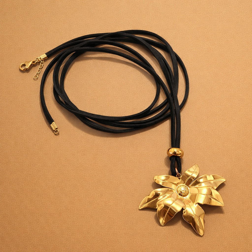 Collier - Orchidée