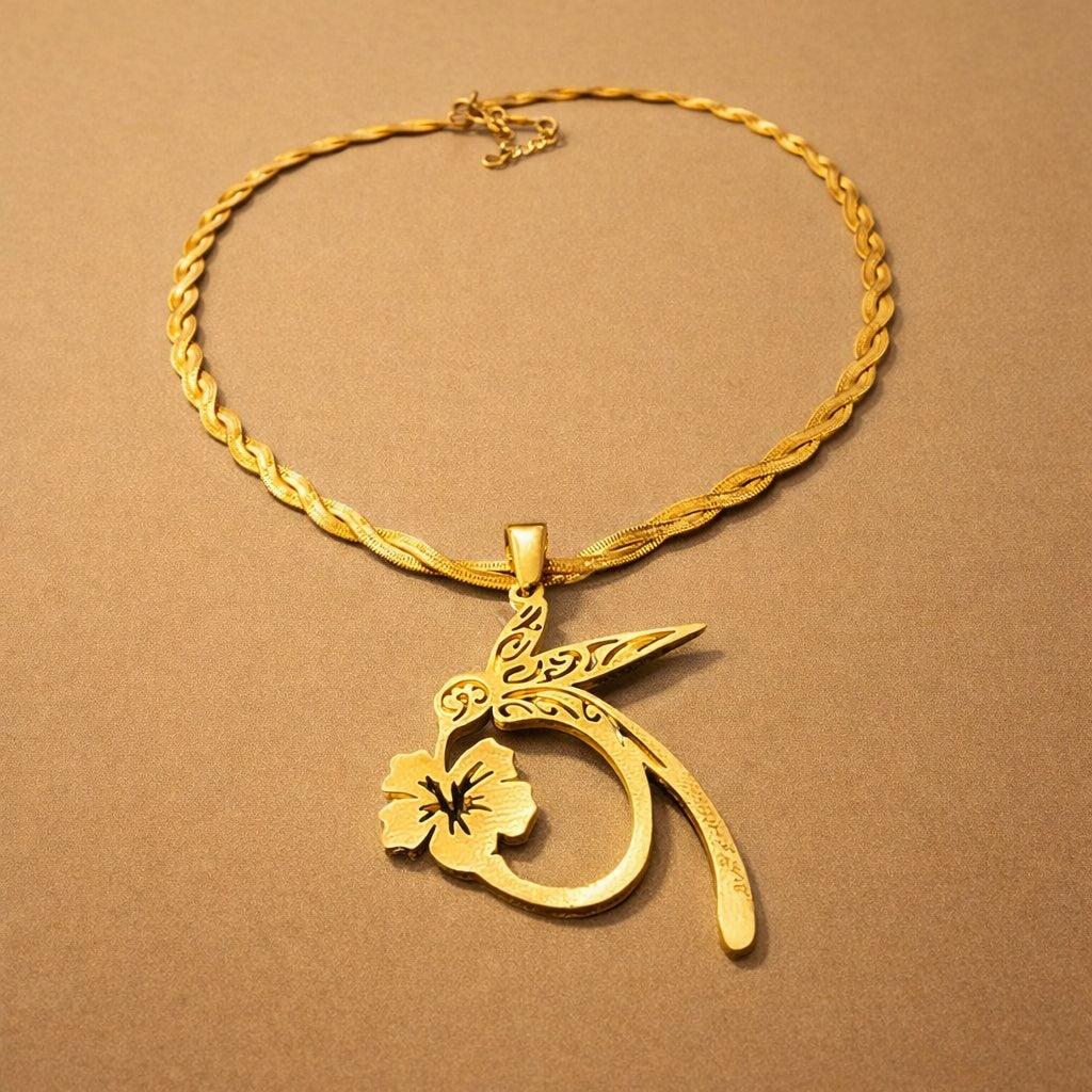 Collier - Paille en queue