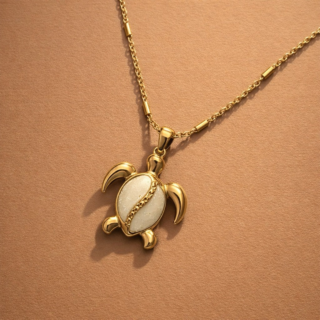 Collier - tortue nacré