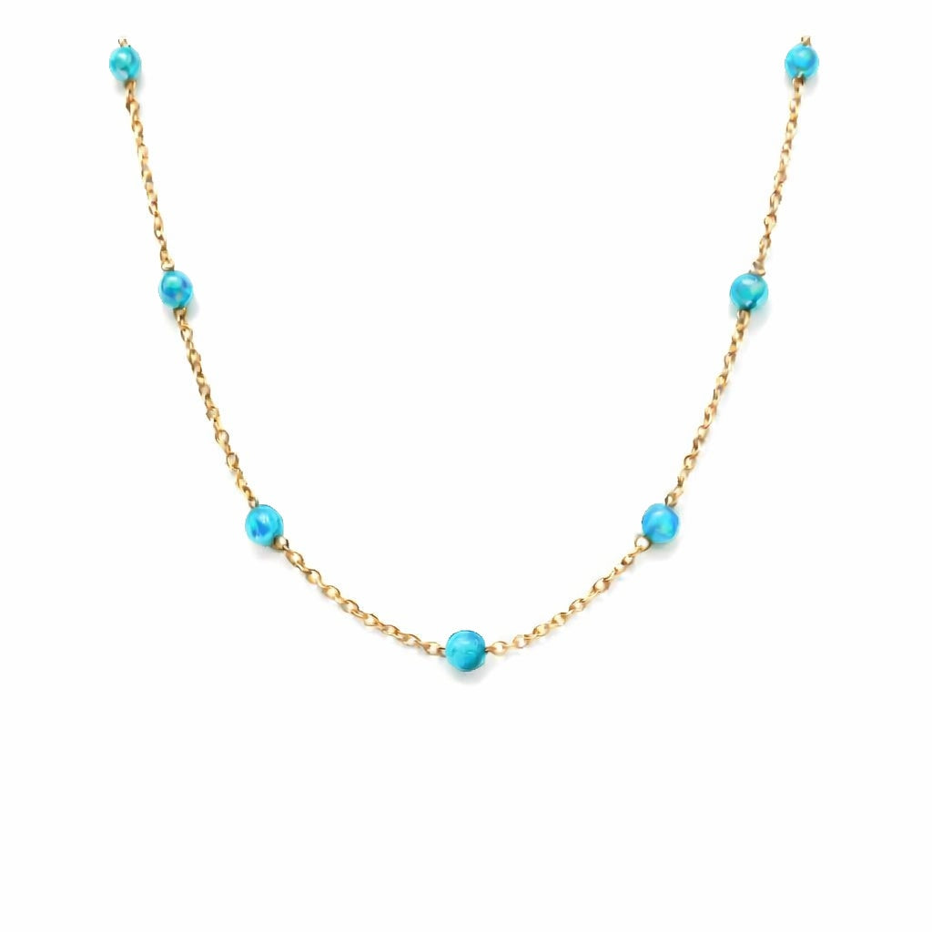Collier perles - Boucan Canot - Turquoise