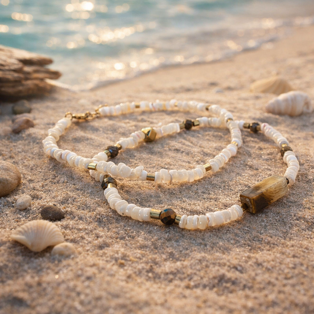 ZARLOR – Bracelet duo rivage - Lagon sacré