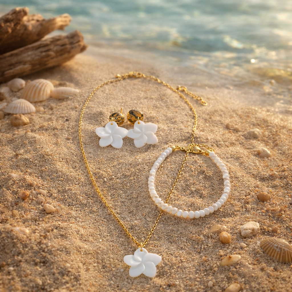 ZARLOR – Parure sérénité marine - Lagon sacré